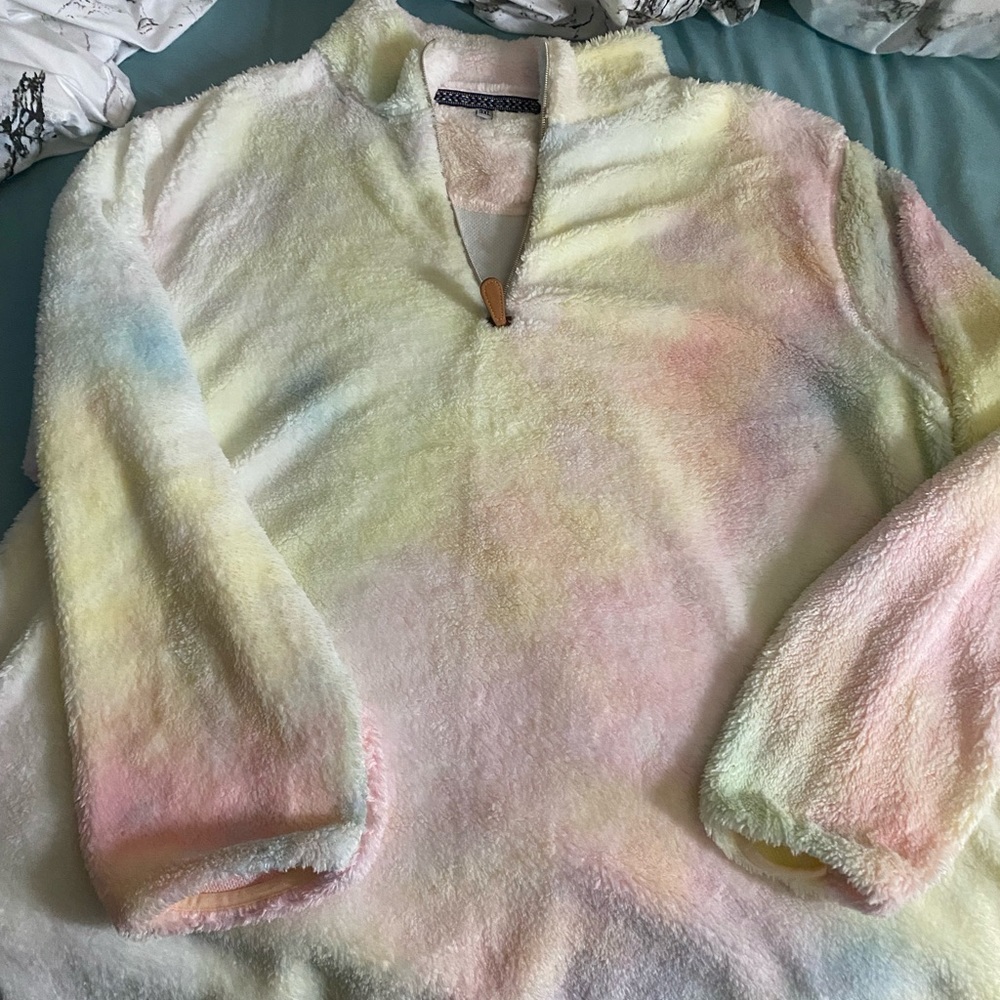 Brand New size 3X Sherpa Pullover